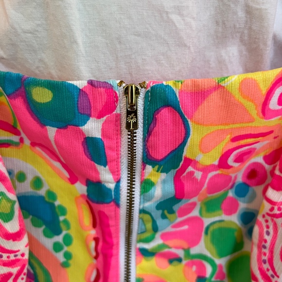 Lilly Pulitzer Shelli Dress Multi/Come Out Of Your Shell  Sz14 - Picture 10 of 16